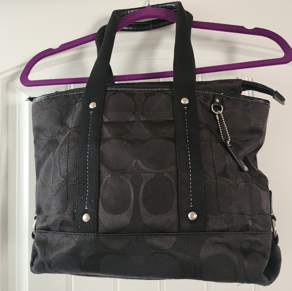 Authentic Coach Designer Bag - Black